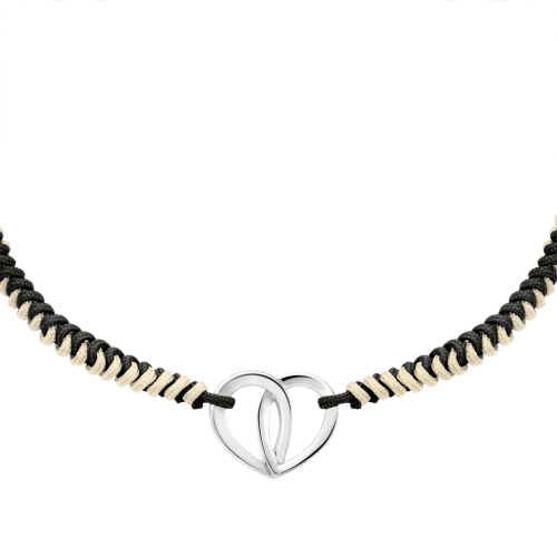 Montblanc bracciale Coeur De Petales Entralaces argento 925 113044