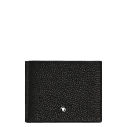 Montblanc portafoglio con portamonete 4 scomparti nero 220217