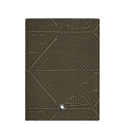 Montblanc custodia per passaporto 4810 kaki verde 220265
