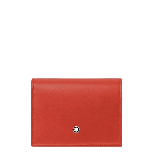 Montblanc portafoglio Soft Continental nano corallo 198009