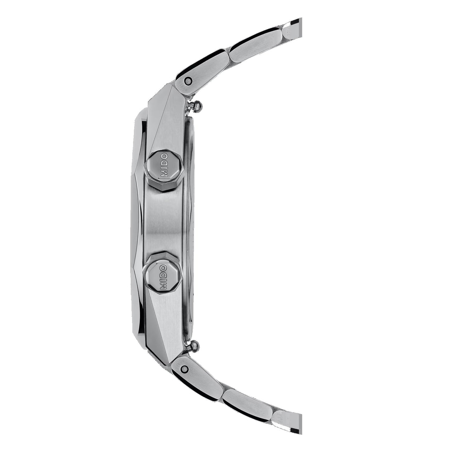 Mido orologio Multifort 8 Two Crowns 38.4 x 40mm grigio automatico acciaio M047.507.11.081.00