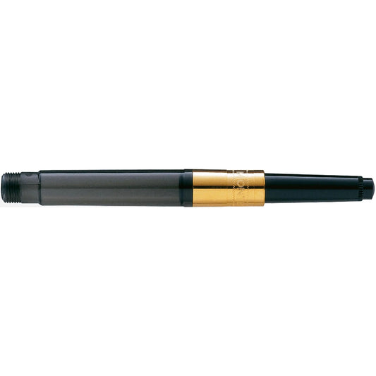 Barilotto nero e oro in finitura metallica per converter a stantuffo montblanc meisterstück classique 105181