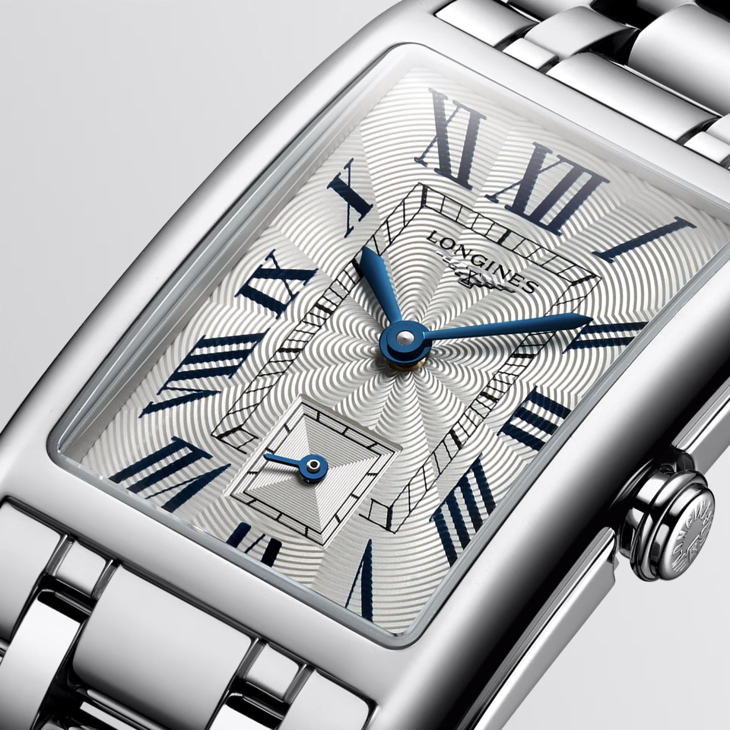 Longines orologio DolceVita 23,30x37mm argento quarzo acciaio L5.512.4.71.6