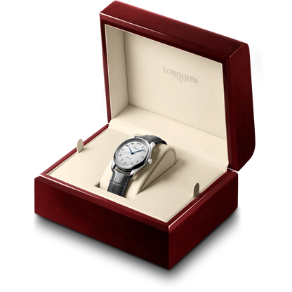 Longines orologio Master Collection 190th Anniversary 40mm argento automatico acciaio L2.793.4.73.2