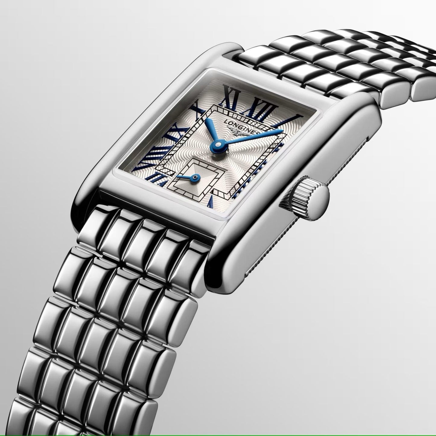 Longines orologio Mini Dolcevita 21.5x29mm argento quarzo acciaio L5.200.4.71.6