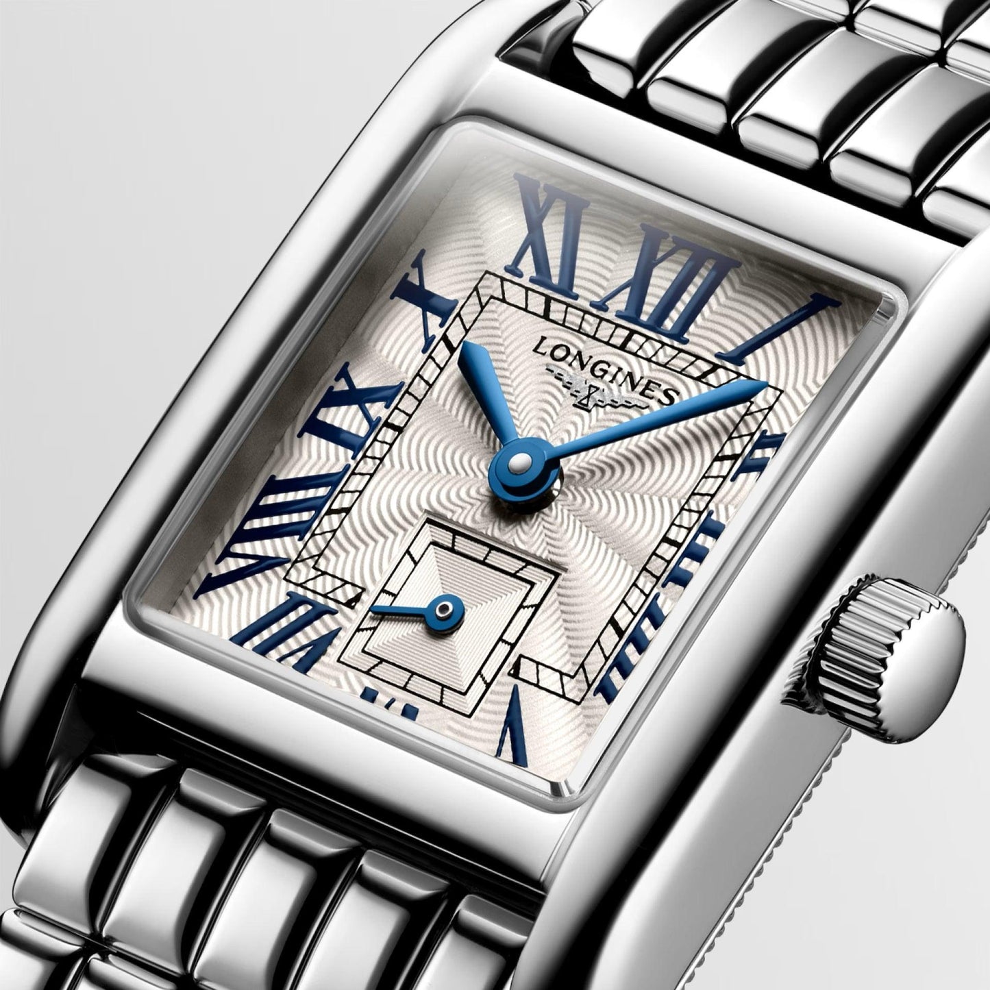 Longines orologio Mini Dolcevita 21.5x29mm argento quarzo acciaio L5.200.4.71.6