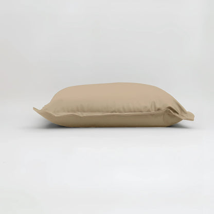 Maxi cuscino firenze beige con tessuto liscio leggermente stropicciato dimensioni generose per infinito abbraccio