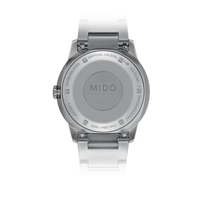 Mido orologio Commander Lady 35mm madreperla diamanti automatico acciaio M021.207.11.106.00