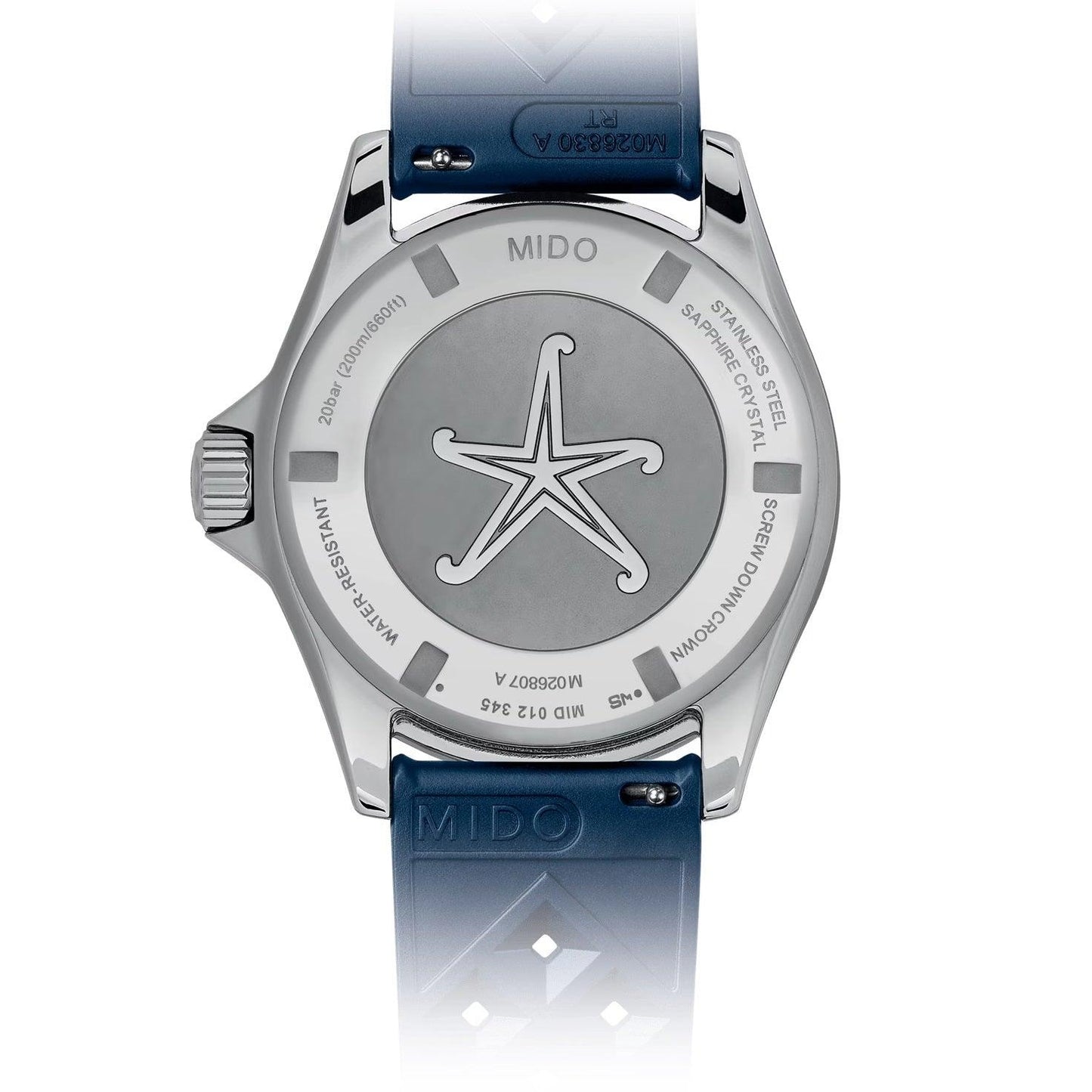 Mido orologio Ocean Star Tribute Special Edition 40mm blu automatico acciaio M026.807.11.041.01