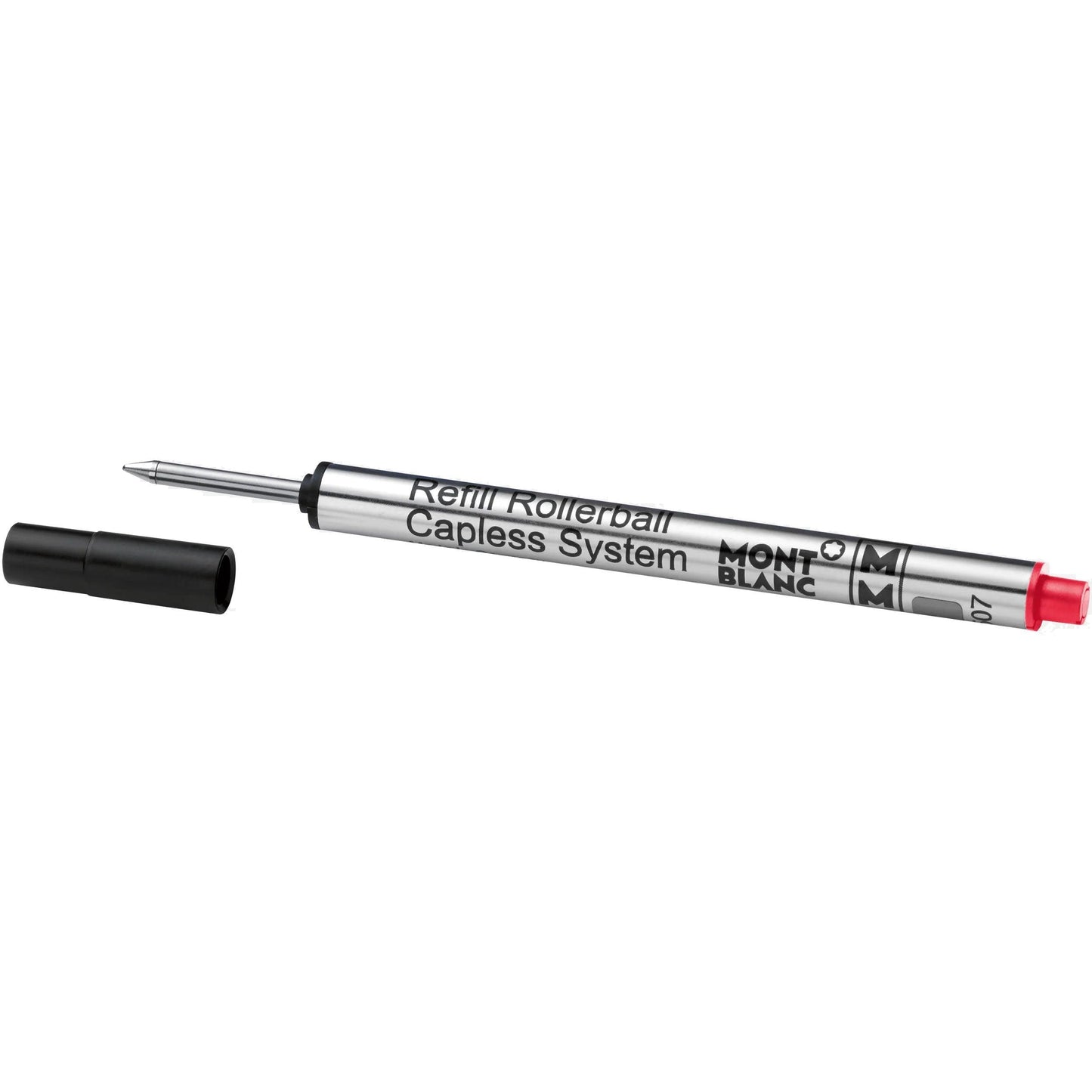 Montblanc 1 refill per roller sistema senza cappuccio medio rosso Modena punta M 124518