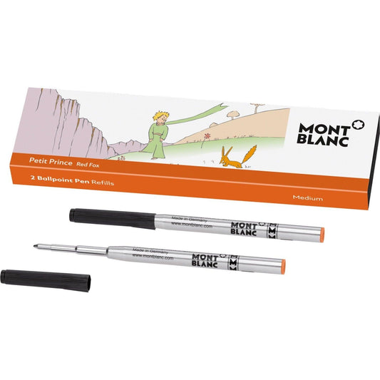 Montblanc 2 refill per penna a sfera (M) Le Petit Prince Orange ( arancio ) 118202