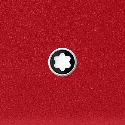 Montblanc custodia 3 scomparti Meisterstück rossa 129685