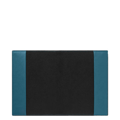 Montblanc custodia porta passaporto Meisterstück Selection Soft ottanio 131263