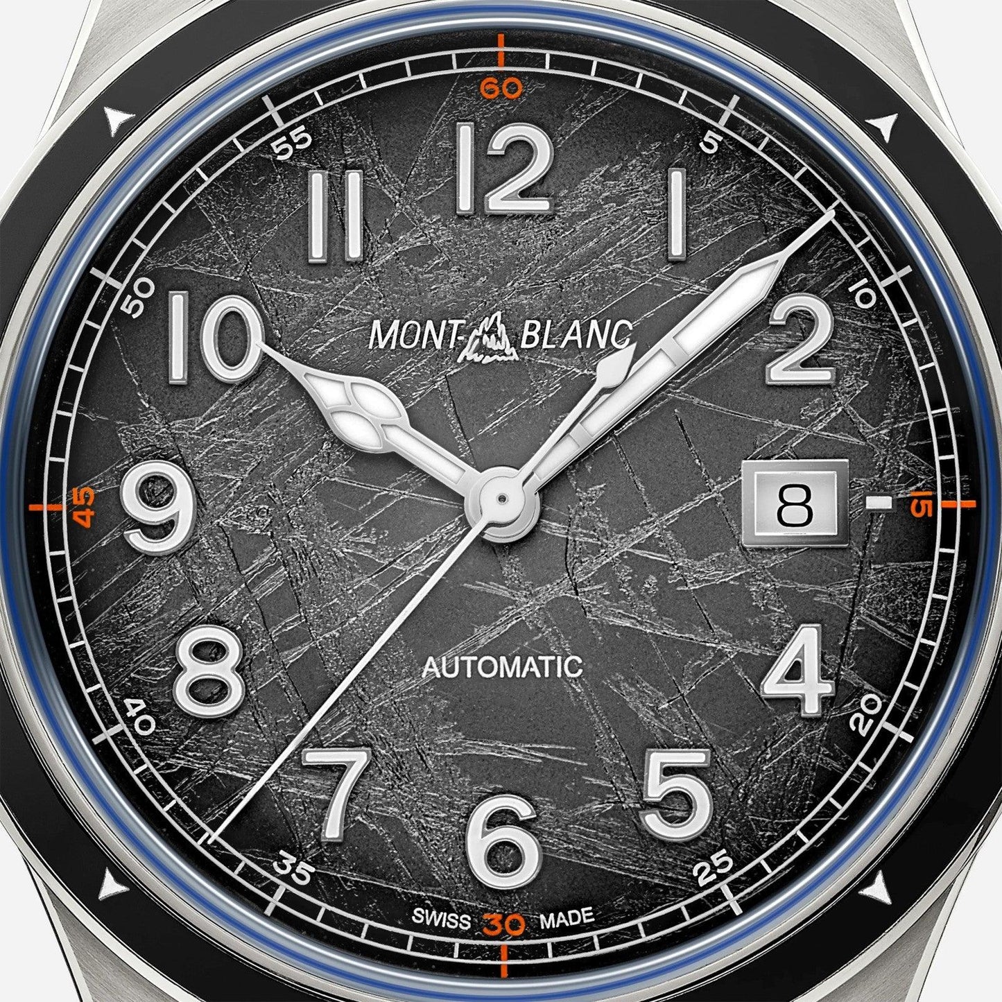 Montblanc orologio Montblanc 1858 Automatic Date 0 Oxygen The 8000  41mm grigio automatico acciaio 130984