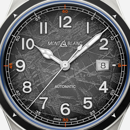 Montblanc orologio Montblanc 1858 Automatic Date 0 Oxygen The 8000  41mm grigio automatico acciaio 130984