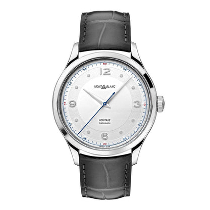 Montblanc orologio uomo Heritage Automatic 40mm alligatore grigio 119943