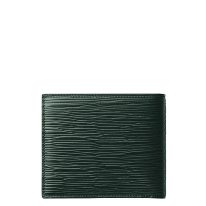 Montblanc portafoglio 8 scomparti Meisterstück 4810 verde 130936