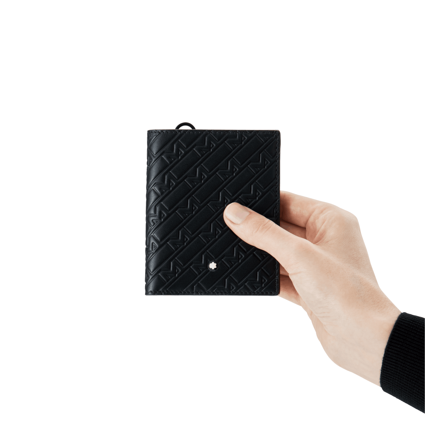 Montblanc portafoglio compatto 6 scomparti Montblanc M_Gram 4810 130025