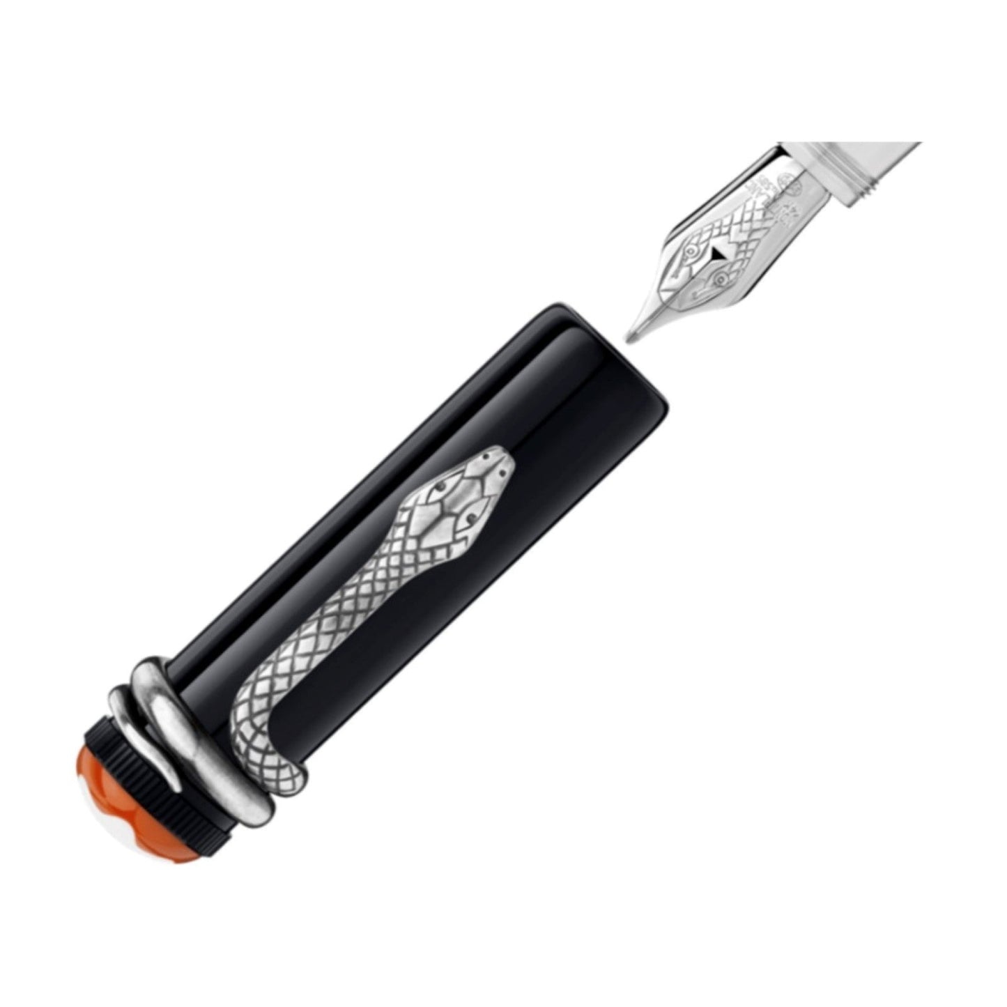 Montblanc stilografica Heritage Collection Rouge et Noir edizione speciale nero punta M 114722