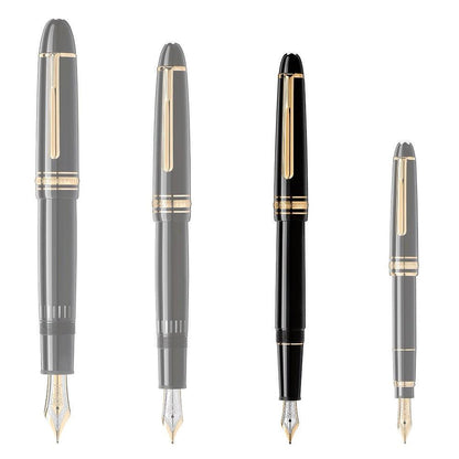 Montblanc stilografica Meisterstück Gold-Coated Classique punta M 106514 Nuova referenza 132464