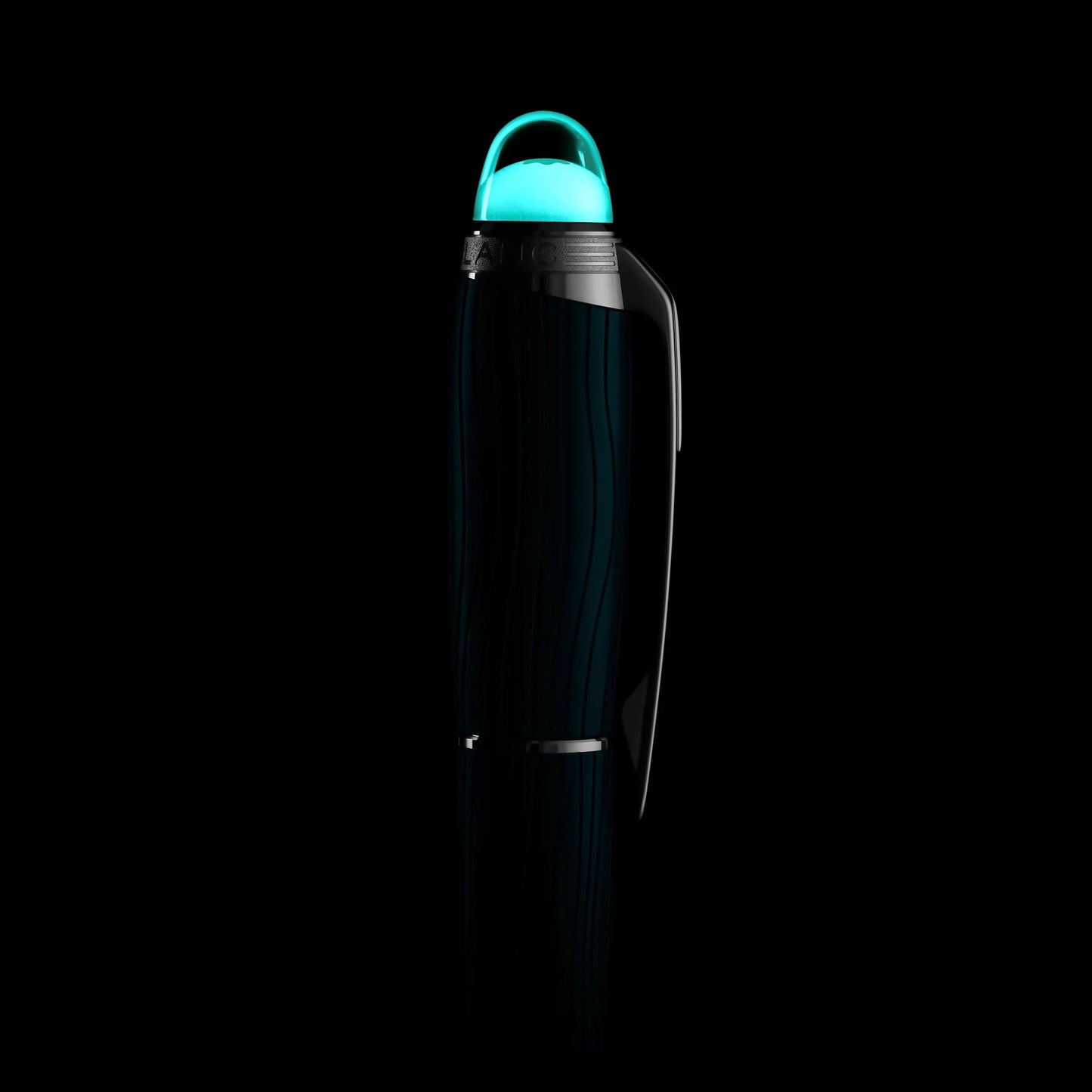 Penna stilografica montblanc starwalker polargreen colore teal con cappuccio turchese e dettagli in metallo lucido collezione dell’aurora boreale