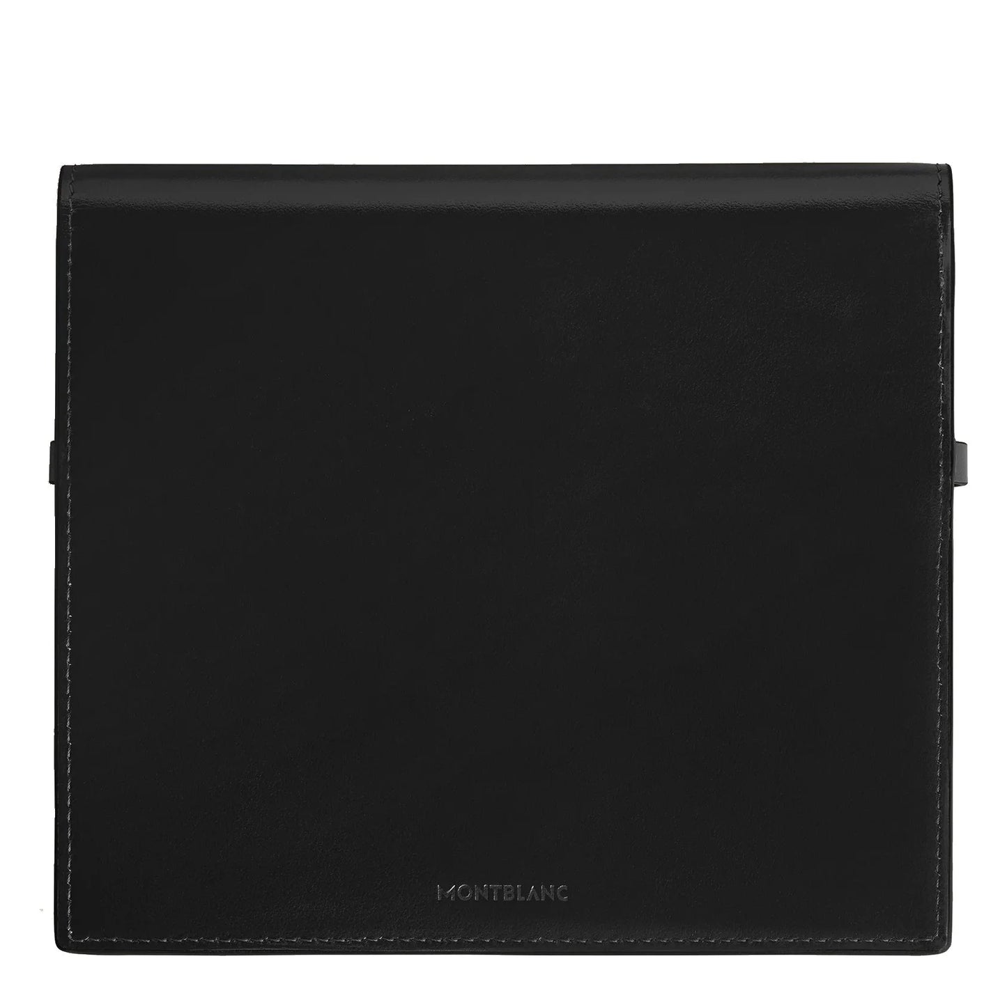 Montblanc astuccio per 8 strumenti da scrittura in lussuosa pelle nera con design minimalista e ultra spazioso