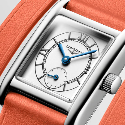 Longines orologio Mini Dolcevita 21.50x29.00mm argento quarzo acciaio L5.200.4.75.8