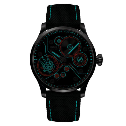 Mido orologio Multifort Mechanical Edizione limitata 999 pezzi 44mm antracite carica manuale acciaio M038.605.11.060.00